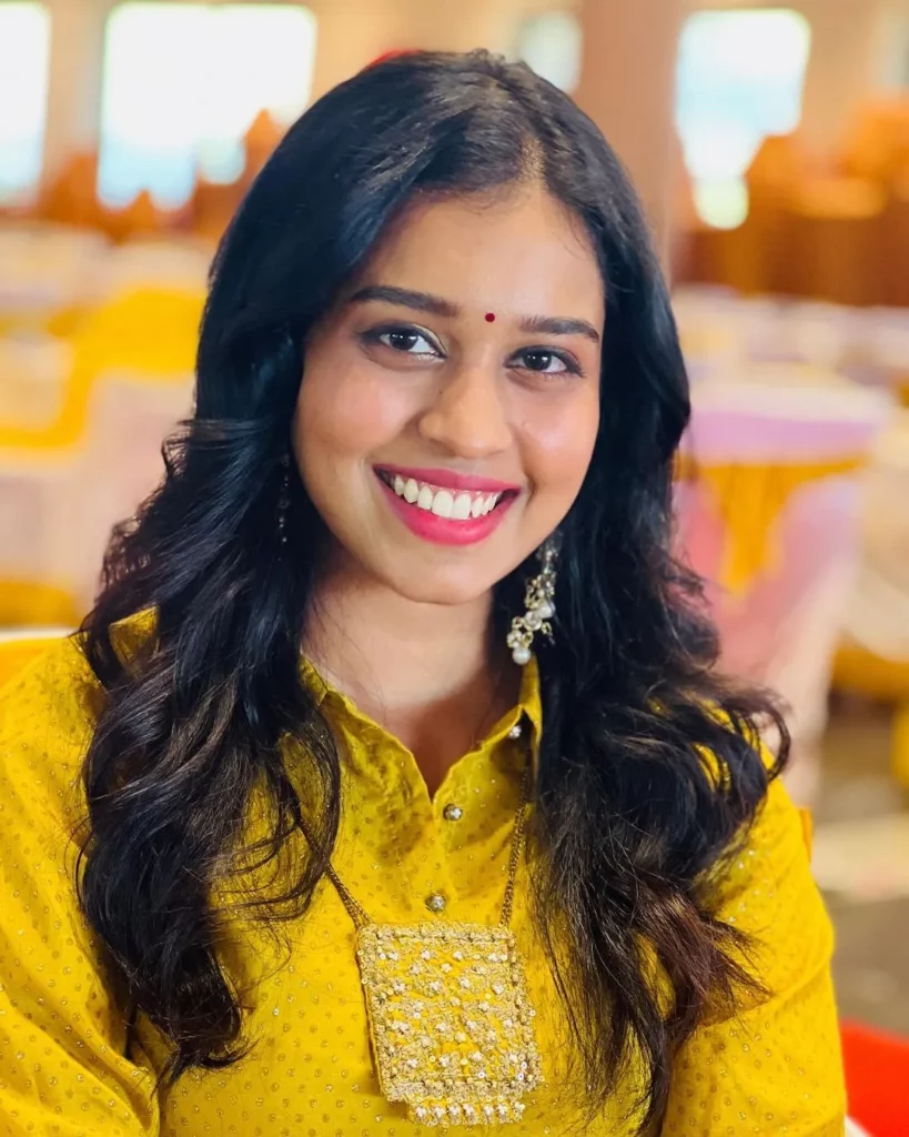 Haripriya in (Singer) Yellow Dress